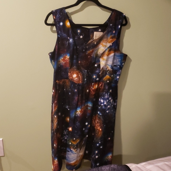 (Pending cross post)Modcloth Solar System Dress - Picture 2 of 5